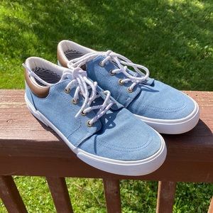 St John’s Bay Denim Dock sneaker shoes size 8 Bryce collection